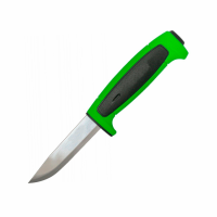 Нож Mora Basic 546 нерж. ст 12C27, зеленый, длина клинка 91мм
